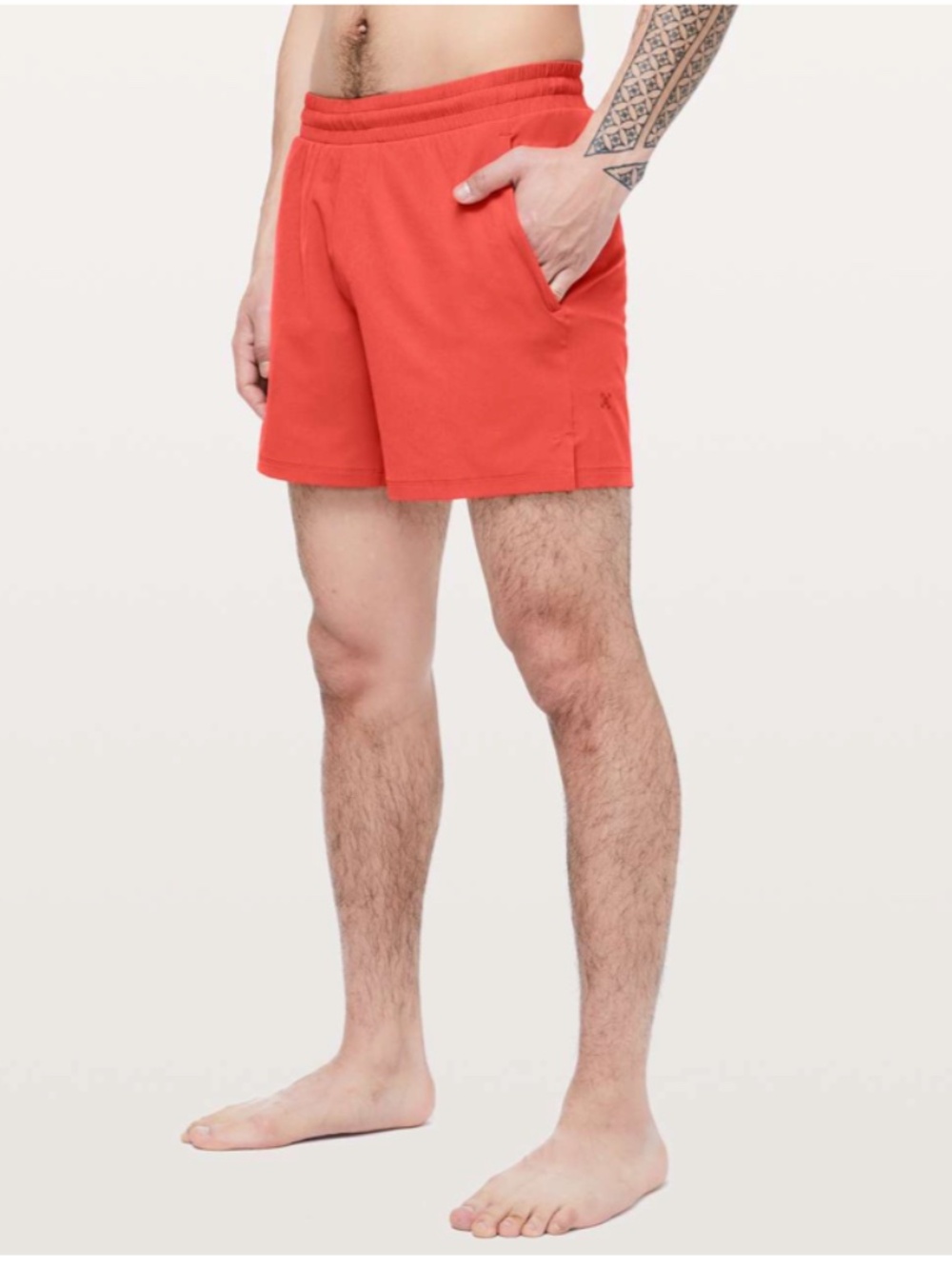 Lululemon Channel Cross Swim Short *5" Vintage Vermillion Size S